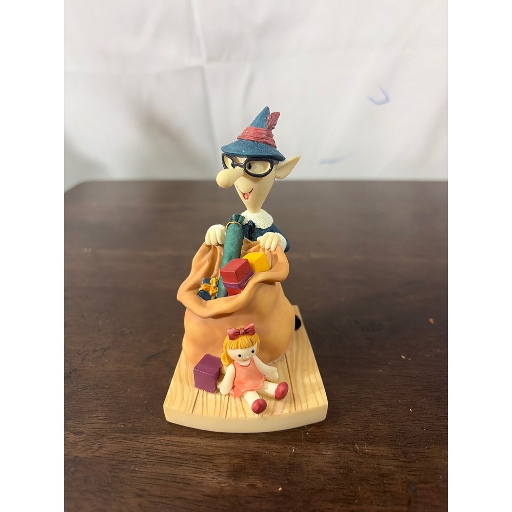 Enesco Rudolph Island of Misfit Toys Tall Elf Figurine 104260 Blue EXCELLENT